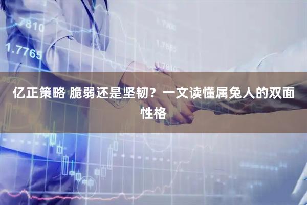 亿正策略 脆弱还是坚韧？一文读懂属兔人的双面性格